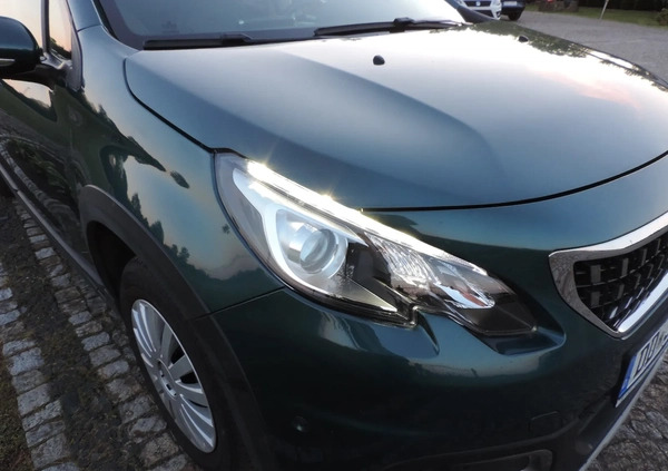 Peugeot 2008 cena 41500 przebieg: 53287, rok produkcji 2018 z Będzin małe 781